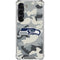 NFL Seattle Seahawks Camo Galaxy S23 Clear Case