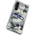 NFL Seattle Seahawks Camo Galaxy S23 Clear Case