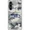NFL Seattle Seahawks Camo Galaxy S23 FE Clear Case