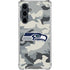 NFL Seattle Seahawks Camo Galaxy S23 FE Clear Case