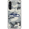 NFL Seattle Seahawks Camo Galaxy S23 Plus Clear Case