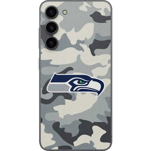 NFL Seattle Seahawks Camo Galaxy S23 Plus Skin