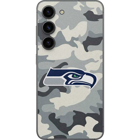 NFL Seattle Seahawks Camo Galaxy S23 Skin