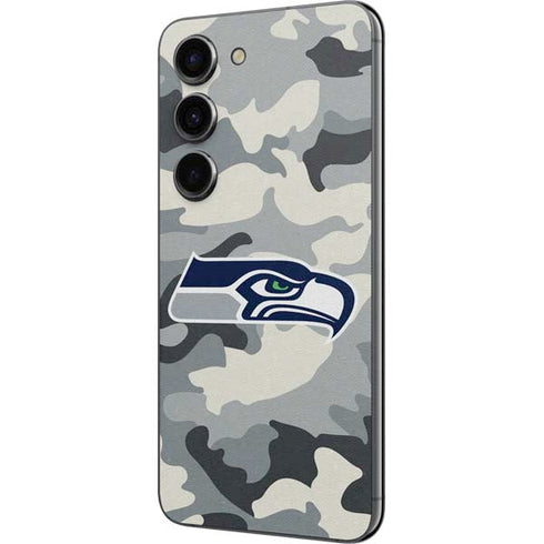 NFL Seattle Seahawks Camo Galaxy S23 Skin