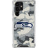 NFL Seattle Seahawks Camo Galaxy S24 Ultra Clear Case
