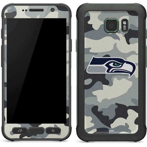 NFL Seattle Seahawks Camo Galaxy S7 Active Skin