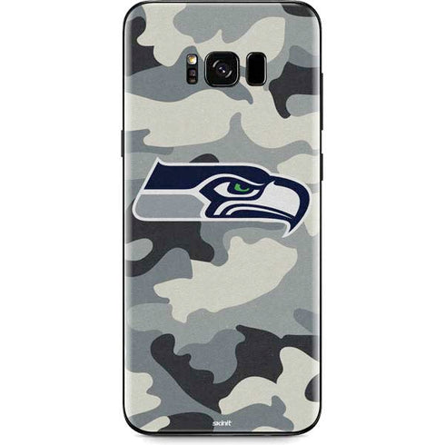 NFL Seattle Seahawks Camo Galaxy S8 Plus Skin