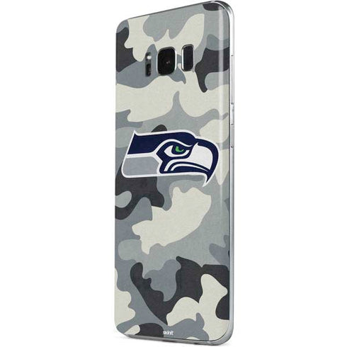NFL Seattle Seahawks Camo Galaxy S8 Skin