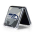 NFL Seattle Seahawks Camo Galaxy Z Flip5 5G Clear Case