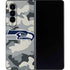 NFL Seattle Seahawks Camo Galaxy Z Fold4 5G Skin