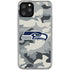 NFL Seattle Seahawks Camo iPhone 11 Pro Clear Case