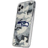 NFL Seattle Seahawks Camo iPhone 11 Pro Clear Case