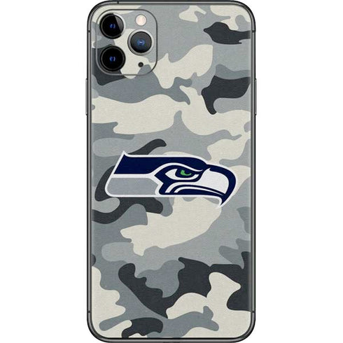 NFL Seattle Seahawks Camo iPhone 11 Pro Max Skin
