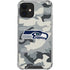 NFL Seattle Seahawks Camo iPhone 12 Clear Case