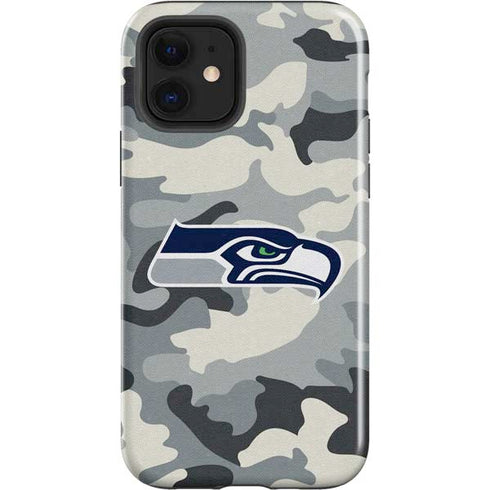 NFL Seattle Seahawks Camo iPhone 12 Impact Case