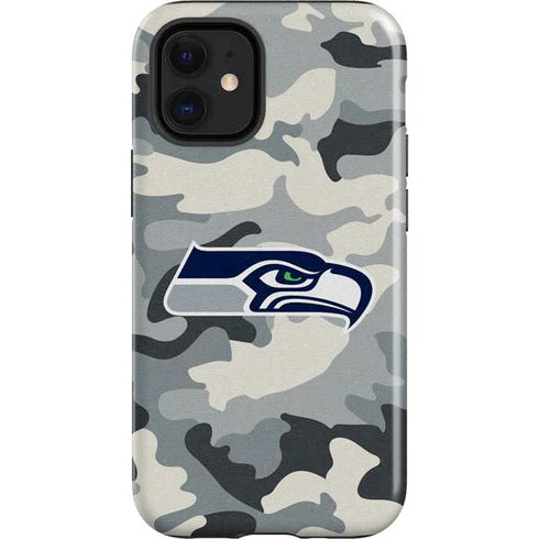NFL Seattle Seahawks Camo iPhone 12 Mini Impact Case
