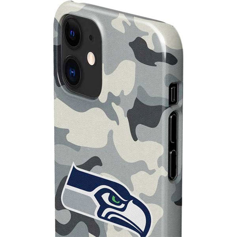 NFL Seattle Seahawks Camo iPhone 12 Mini Lite Case
