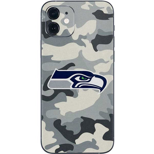 NFL Seattle Seahawks Camo iPhone 12 Mini Skin
