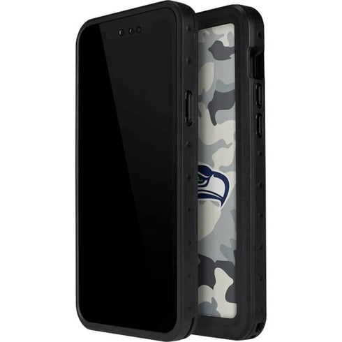 NFL Seattle Seahawks Camo iPhone 12 Mini Waterproof Case