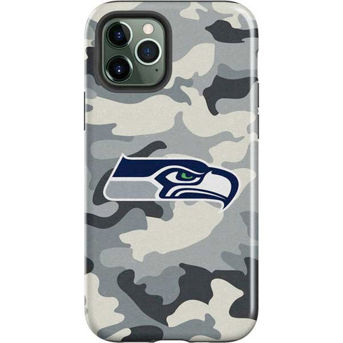 NFL Seattle Seahawks Camo iPhone 12 Pro Impact Case