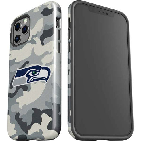 NFL Seattle Seahawks Camo iPhone 12 Pro Impact Case
