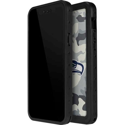 NFL Seattle Seahawks Camo iPhone 12 Pro Max Waterproof Case