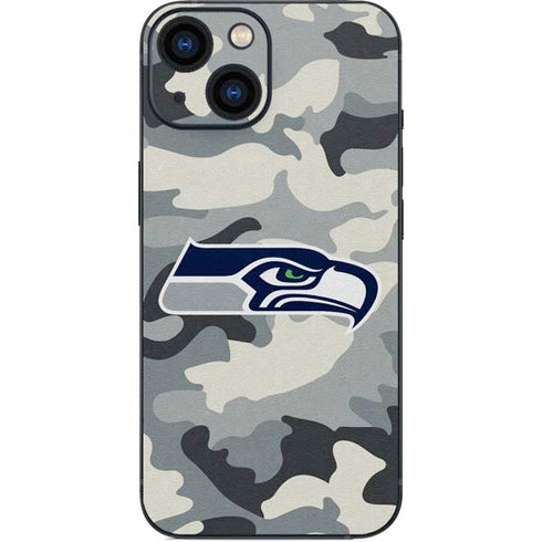 NFL Seattle Seahawks Camo iPhone 13 Mini Skin