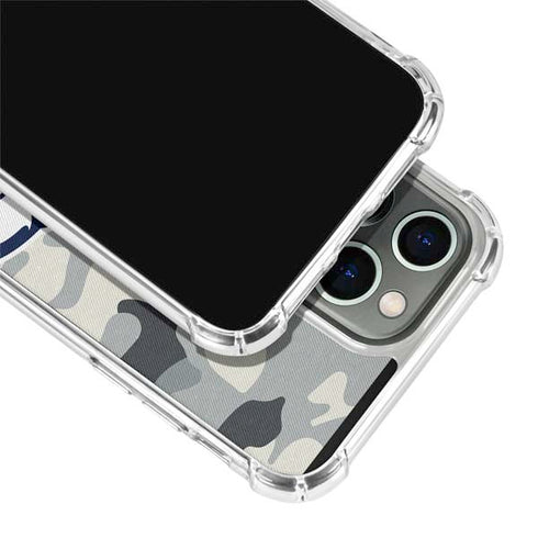 NFL Seattle Seahawks Camo iPhone 13 Pro Clear Case