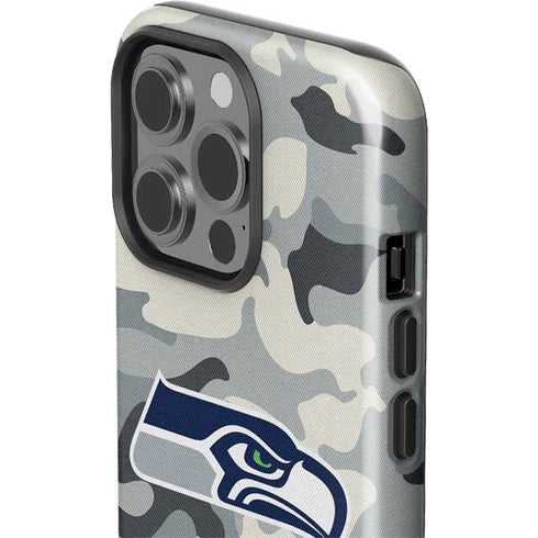 NFL Seattle Seahawks Camo iPhone 13 Pro Impact Case
