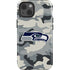 NFL Seattle Seahawks Camo iPhone 15 Impact Case