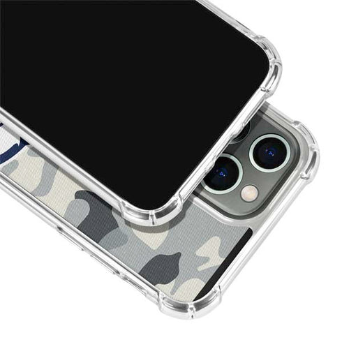 NFL Seattle Seahawks Camo iPhone 15 Pro Clear Case