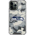 NFL Seattle Seahawks Camo iPhone 14 Pro Max Clear Case