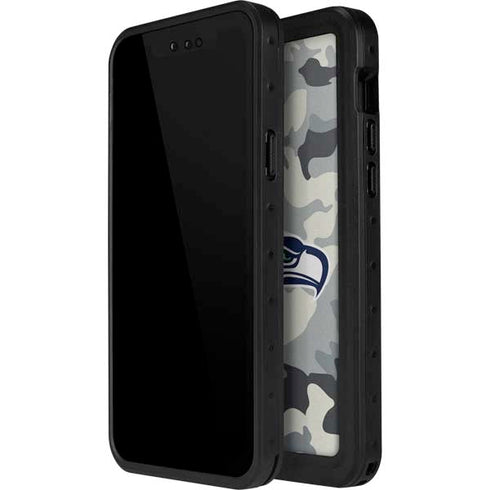 NFL Seattle Seahawks Camo iPhone 14 Pro Max Waterproof Case