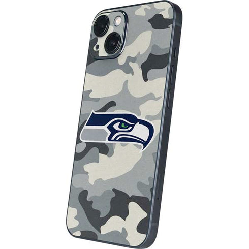 NFL Seattle Seahawks Camo iPhone 14 Skin