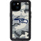 NFL Seattle Seahawks Camo iPhone 15 Plus Waterproof Case
