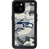 NFL Seattle Seahawks Camo iPhone 15 Plus Waterproof Case