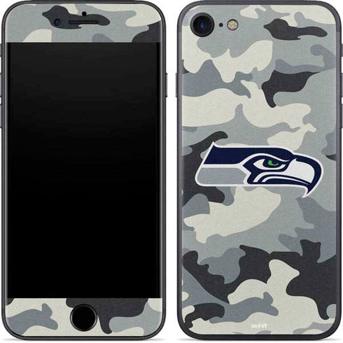 NFL Seattle Seahawks Camo iPhone 7 Skin