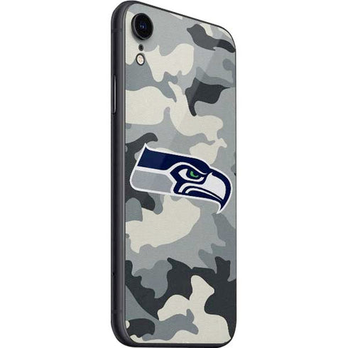 NFL Seattle Seahawks Camo iPhone SE (2nd & 3rd Gen) Skin