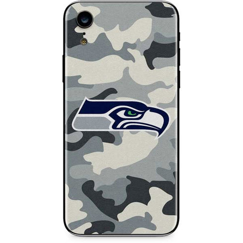 NFL Seattle Seahawks Camo iPhone XR Skin