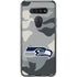 NFL Seattle Seahawks Camo LG K51/Q51 Clear Case