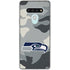 NFL Seattle Seahawks Camo LG Stylo 6 Clear Case
