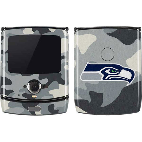 NFL Seattle Seahawks Camo Motorola RAZR Skin