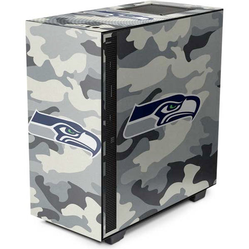 NFL Seattle Seahawks Camo NZXT H510 Compact ATX Mid-Tower Case Skin