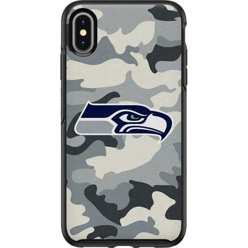 NFL Seattle Seahawks Camo Otterbox Symmetry iPhone Skin