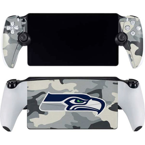 NFL Seattle Seahawks Camo PlayStation Portal Remote Player Skin