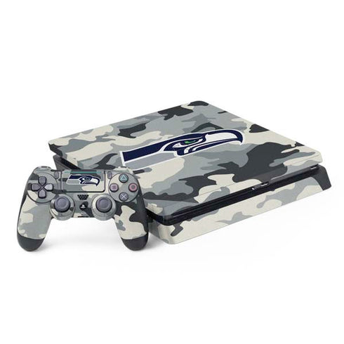 NFL Seattle Seahawks Camo PS4 Slim Bundle Skin