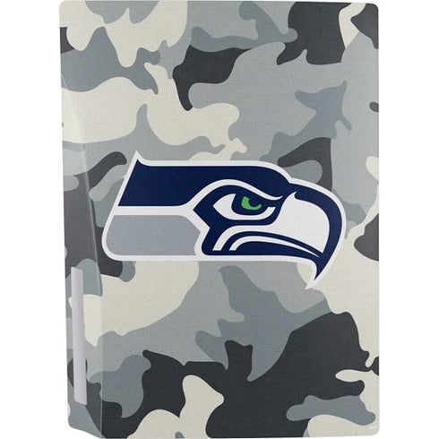 NFL Seattle Seahawks Camo PS5 Console Skin
