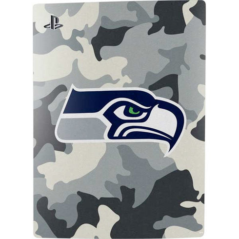NFL Seattle Seahawks Camo PS5 Digital Edition Bundle Skin