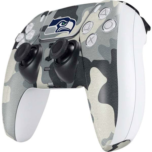 NFL Seattle Seahawks Camo PS5 Controller Skin