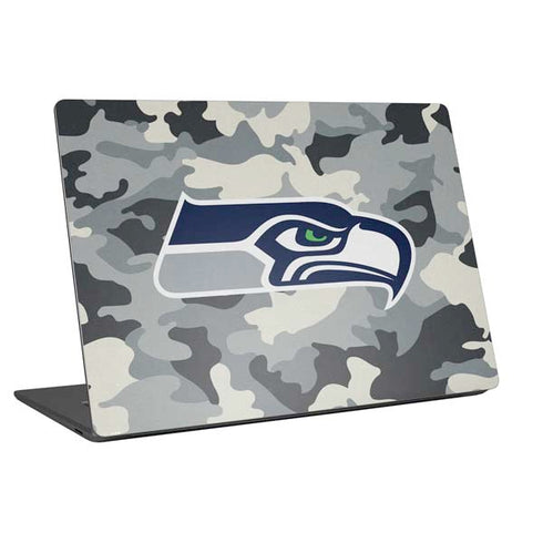 NFL Seattle Seahawks Camo Universal Laptop 17in (13.8 x 10in) Skin
